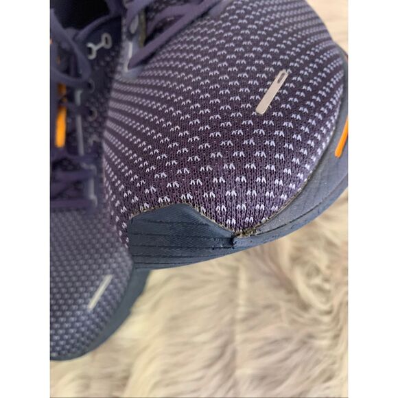 Brooks Adrenaline GTS 22 Running Shoes Peacoat/ Grey/Sunflower US Men's 15 - Picture 9 of 9